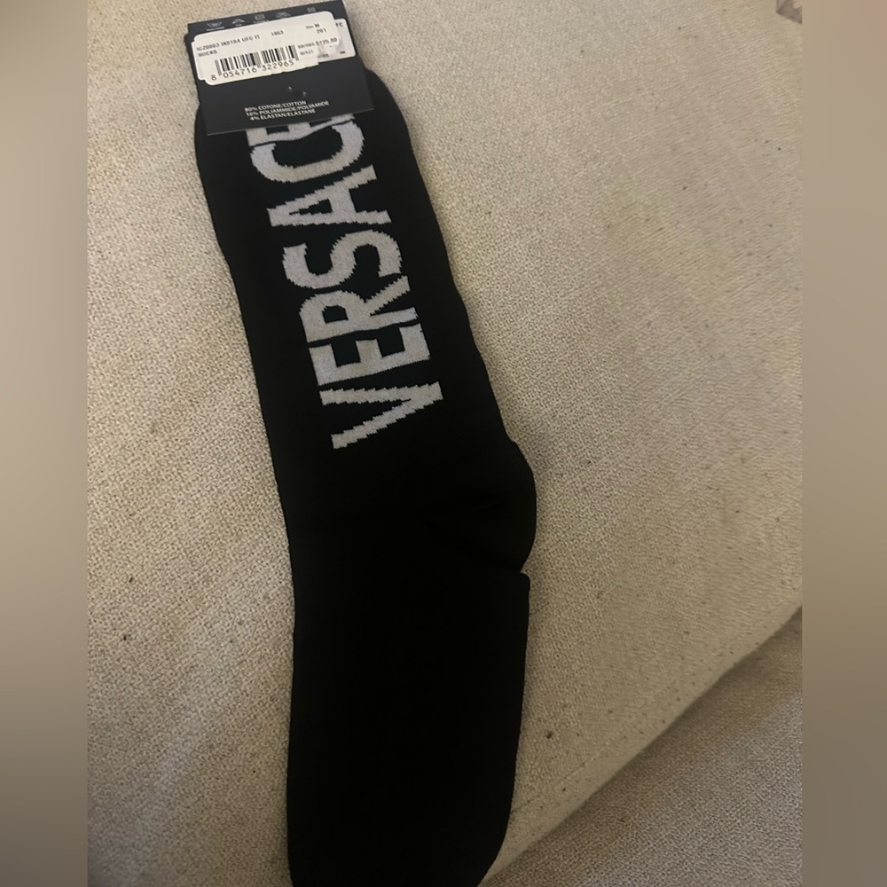 Authentic Versace socks